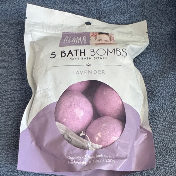 glam & bea Other - Glam & Beauty Lavender Bath Bombs NEVER OPENED Set of 5
